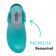 Babuche Antiderrapante Sticky Shoes Unissex CA 49.860 - Azul Turquesa