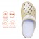 Babuche Boa Onda Aberta Easy - Branco Ouro
