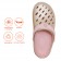 Babuche Boa Onda Aberta Easy - Rose Nude Ouro Metalizado
