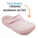 Babuche Boa Onda Aberta Easy - Rose Nude