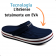 Babuche Boa Onda Star Masculino - Classic Blue/Branco