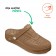 Babuche Boa Onda Urban Feminino - Canela Gold
