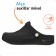 Babuche Boa Onda Urban Feminino - Preto com Dourado