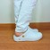 Babuche Boa Onda Urban Feminino - Branco Gold