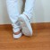 Babuche Boa Onda Urban Feminino - Branco Gold