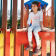 Babuche Boa Onda Aberta Easy Kids - Classic Blue