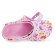 Babuche Profissional Soft Works Estampado Borboletas - Rosa