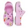 Babuche Profissional Soft Works Estampado Borboletas - Rosa