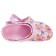 Babuche Profissional Soft Works Estampado Flor Rosa - Rosa