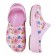 Babuche Profissional Soft Works Estampado Flor Rosa - Rosa