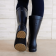 Bota Antiderrapante Ocupacional Sticky Shoe Unissex CA 50.111 - Preta