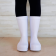 Bota Basic Ocupacional Sticky Shoe Unissex - Branca