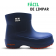 Bota EVA soft works cano curto Impermeável Antiderrapante com Biqueira - Azul Marinho