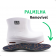 Bota EVA soft works cano curto Impermeável Antiderrapante com Biqueira - Branco 