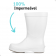 Bota Antiderrapante Ocupacional Sticky Shoe Unissex CA 50.111 - Branca