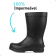 Bota Antiderrapante Ocupacional Sticky Shoe Unissex CA 50.111 - Preta