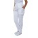 Calça Gastronomia Branca Oxford Com Bolso Frontal