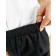 Calça Gastronomia Preta Oxford Com Bolso Frontal
