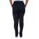 Calça de uniforme Preta Oxford Com Bolso Frontal