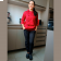 Calça Gastronomia Preta Oxford Com Bolso Frontal