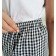Calça Gastronomia Xadrez Oxford Com Bolso Frontal