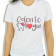 Camiseta Baby Look Feminina Odonto - Branca