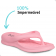 Chinelo Nuvem Sticky Shoe Rosa