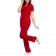 Scrubs Calça Feminina em GABARDINE - Vermelho 