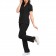 Scrubs Blusa Decote V Manga Curta em Gabardine - Preta 