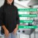 Dólmã Jaleco Chef de Cozinha em OXFORD Unissex Manga 3/4 - Inteiro Preto