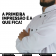 Dólmã Jaleco Chef de Cozinha em OXFORD Unissex Manga 3/4 - Vermelho Bordô com Botões Pretos