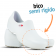 Sapato Antiderrapante Sticky Shoe Florence (COM BICO) - Eletro Coração-Branco 