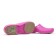 Sapato Antiderrapante Sticky Shoe Florence - Eletro Heart - Pink Rosa / Pink