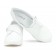 Sapato Branco Feminino Anabela 4107 - Branco com Pin Esteto Love