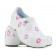 Sapato Profissional Soft Works II Estampado Branco - Corações Rosas  Mameluko