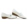 Sapato Social Couro Anabela 2,5 cm Neftali Ring - Branco - Pin Coração Mameluko