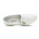 Sapato Social Couro Anabela 2,5 cm Neftali Rin4g - Branco - Pin Coração Mameluko