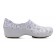Sapato Sticky Shoes Feminino Estampa Fun - Hospitalar - Branco e Cinza