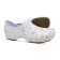 Sapato Sticky Shoes Feminino Estampa Fun - Hospitalar - Branco e Cinza