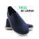 Tênis Profissional Soft Works EVA Antiderrapante - Azul Marinho com branco