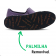 Tênis Profissional Soft Works EVA Antiderrapante - Vinho 