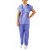 Uniforme Centro Cirúrgico (Pijama) Unissex - Blusa e Calça - Azul Mameluko