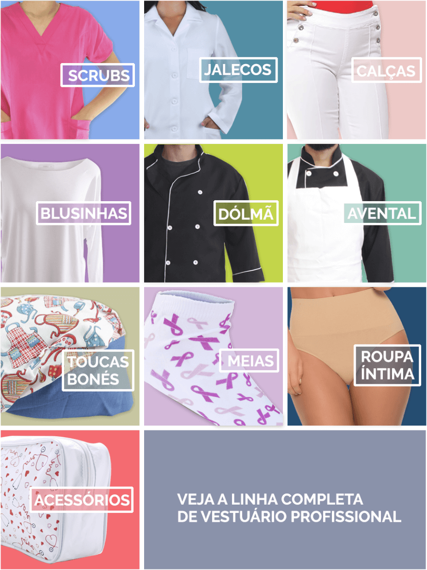 Uniformes Profissionais e Vestuário Profissional é na Mameluko!
